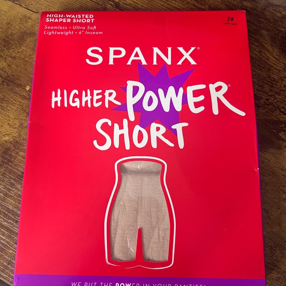 SPANX Higher Power Short in Beige